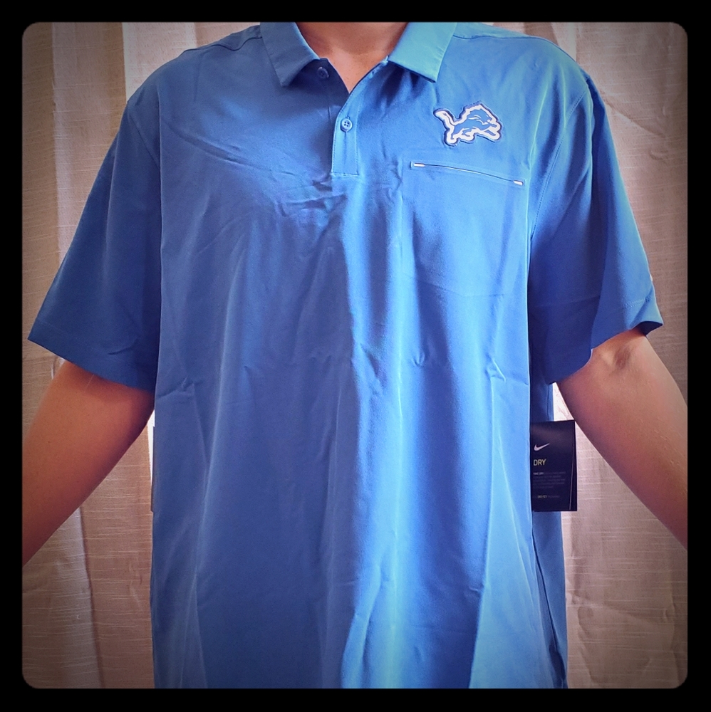 NFL ON THE FIELD APPAREL LIONS POLO